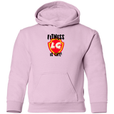 Fitness is life youth Hoodie