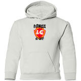 Fitness is life youth Hoodie