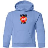 Fitness is life youth Hoodie