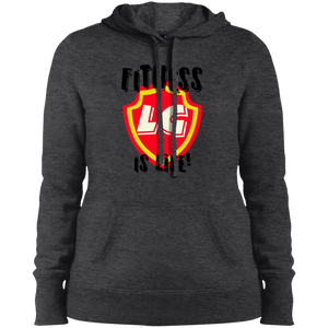 Fitness is Life Shield ladies hoodie