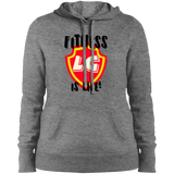 Fitness is Life Shield ladies hoodie