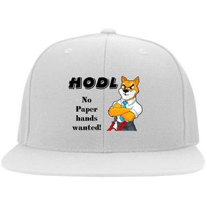 Shiba Inue no paper hands Crypto hat