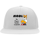 Shiba Inue no paper hands Crypto hat