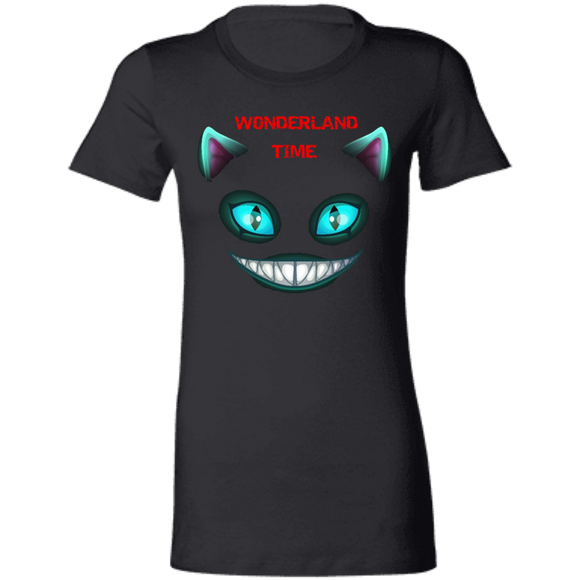 Wonderland Time Cat Shirt