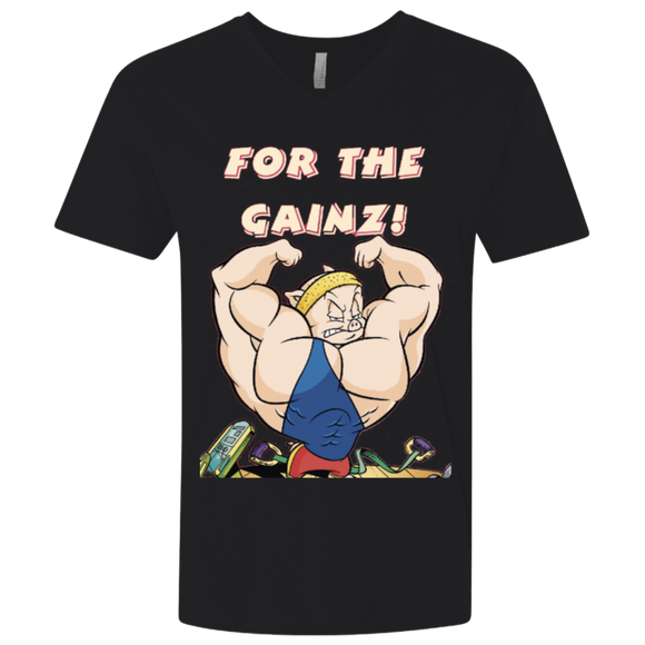 For the Gainz fitted T-shirt