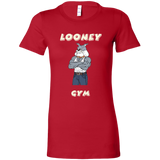 Women's Fitness Short Sleve Tee Shirt | Looney Gym Logo