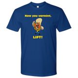 Mens' Performance Graphic Fitness Tee Shirt | Now You Varnmint, Lift!