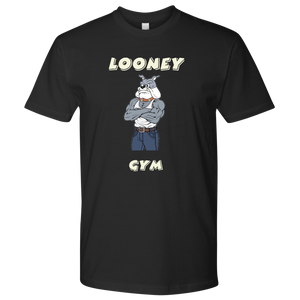 Men's Fitness Short Sleve Tee Shirt | Looney Gym Logo