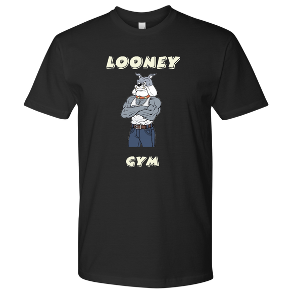 Men's Fitness Short Sleve Tee Shirt | Looney Gym Logo