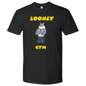 Mens' Fitness Short Sleve Tee Shirt | Looney Gym Logo