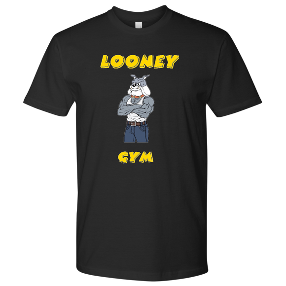 Mens' Fitness Short Sleve Tee Shirt | Looney Gym Logo