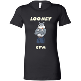 Women's Fitness Short Sleve Tee Shirt | Looney Gym Logo