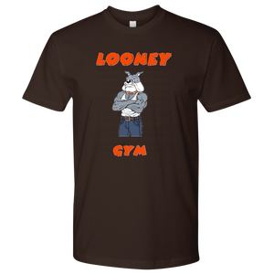 Men's Fitness Short Sleve Tee Shirt | Looney Gym Logo