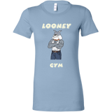 Women's Fitness Short Sleve Tee Shirt | Looney Gym Logo